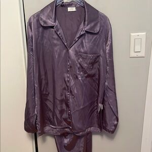 La Senza  light purple  Satin Pajama Set